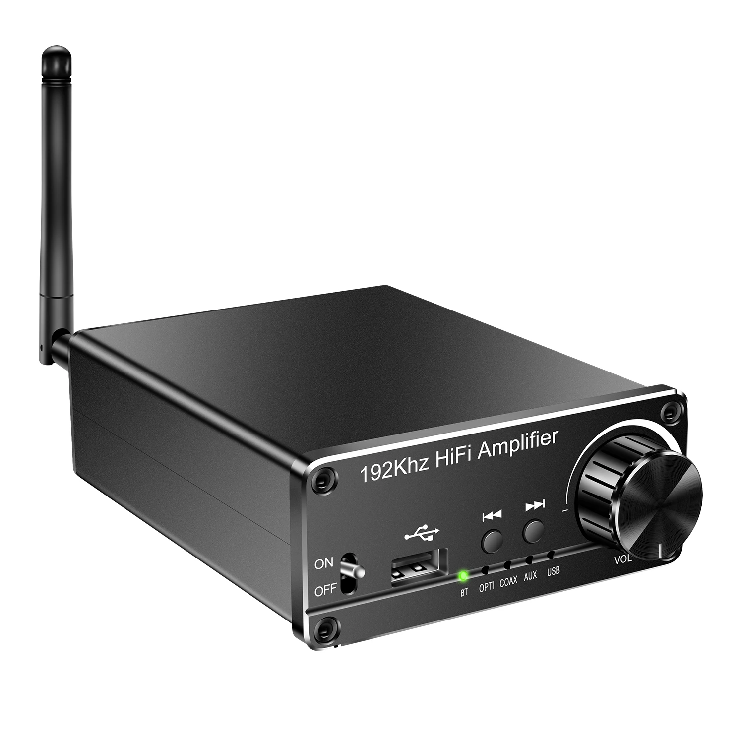192Khz/24bit Audio Digital-to-Analog HIFI Amplifier Wireless 5.0 Optical Coaxial AUX USB Audio Input Volume Control for TV Phone
192Khz/24bit Audio Digital-to-Analog HIFI Amplifier Wireless 5.0 Optical Coaxial AUX USB Audio Input Volume Control for TV Phone