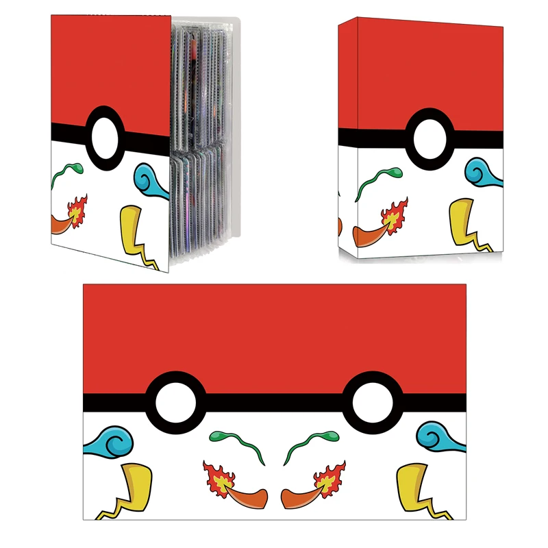 Anime Pokemon Album Cards Pikachu Gengar Charmander Book Map Letter Holder Binder Protective Notebook VMAX GX Collection Folder
Anime Pokemon Album Cards Pikachu Gengar Charmander Book Map Letter Holder Binder Protective Notebook VMAX GX Collection Folder