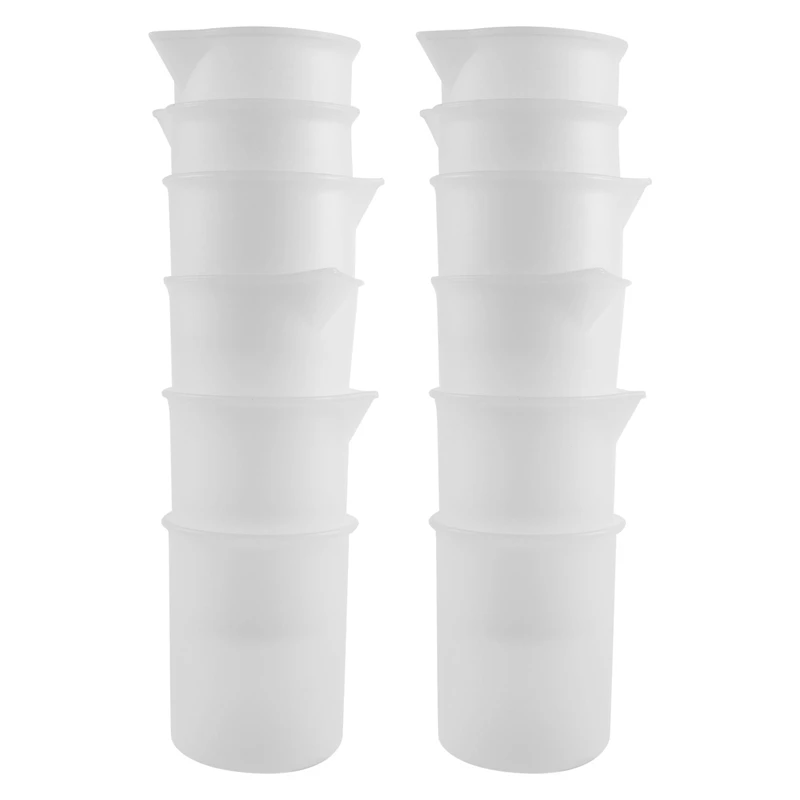 Silicone Measuring Cups For Resin, 12 100Ml Silicone Measuring Cups, Nonstick Silicone Mixing Cups For Casting Molds, Slime, Art
Silicone Measuring Cups For Resin, 12 100Ml Silicone Measuring Cups, Nonstick Silicone Mixing Cups For Casting Molds, Slime, Art