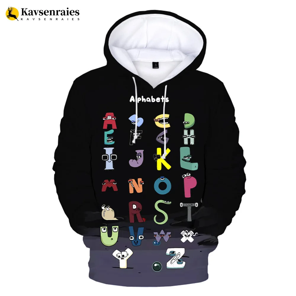2023 New Alphabet Lore Series 3D Printed Fashion Game Hooded Children's Casual Sweatshirt Best Children's Birthday Gift
2023 New Alphabet Lore Series 3D Printed Fashion Game Hooded Children's Casual Sweatshirt Best Children's Birthday Gift
