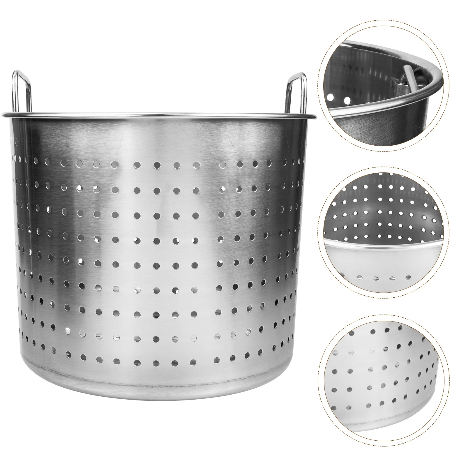 

Crawfish Leaky Pot Crawfish Seafood Pot Seafood Boil Pot Stainless Steel Crawfish Pot Crawfish Crab Steamer Pot Strainer