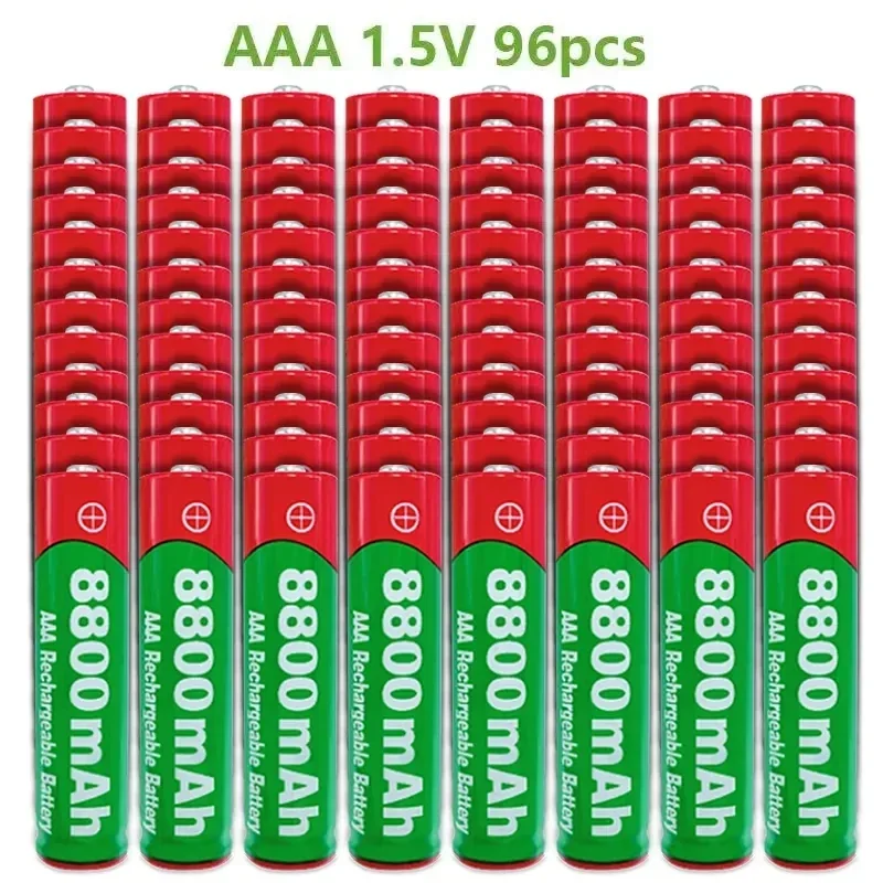 Free Shipping RechargeableBattery2023NEW AAABattery 1.5V AAA8800MAH Suitable for Computerclocksradiovideogames Digitalcameras
Free Shipping RechargeableBattery2023NEW AAABattery 1.5V AAA8800MAH Suitable for Computerclocksradiovideogames Digitalcameras