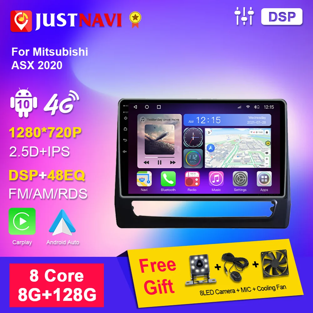 JUSTNAVI Android Car Radio For Mitsubishi ASX 2020 2din Multimedia Video Player 4G WIFI CarPlay Auto Player Stereo IPS GPS Radio
JUSTNAVI Android Car Radio For Mitsubishi ASX 2020 2din Multimedia Video Player 4G WIFI CarPlay Auto Player Stereo IPS GPS Radio