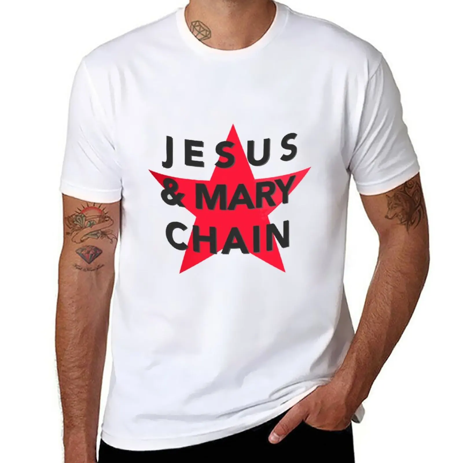 New The Jesus and Mary Chain (logo) T-Shirt sweat shirts anime summer clothes mens t shirt graphic
New The Jesus and Mary Chain (logo) T-Shirt sweat shirts anime summer clothes mens t shirt graphic