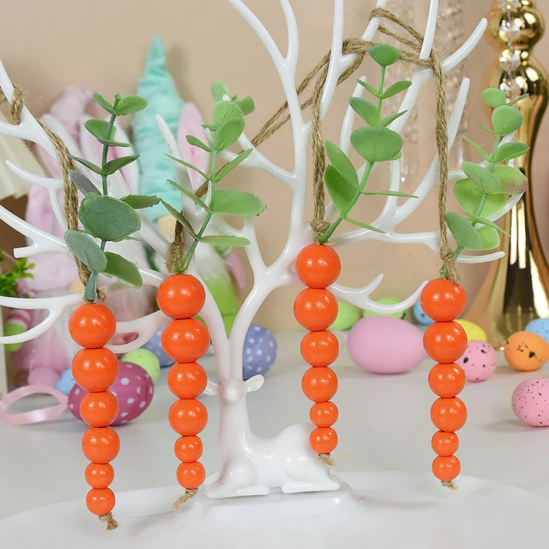 2024 Easter Carrot Wooden Beads String Ornament For Home Decoration Supplies Easter Party Hanging Pendants Kids Gift
2024 Easter Carrot Wooden Beads String Ornament For Home Decoration Supplies Easter Party Hanging Pendants Kids Gift