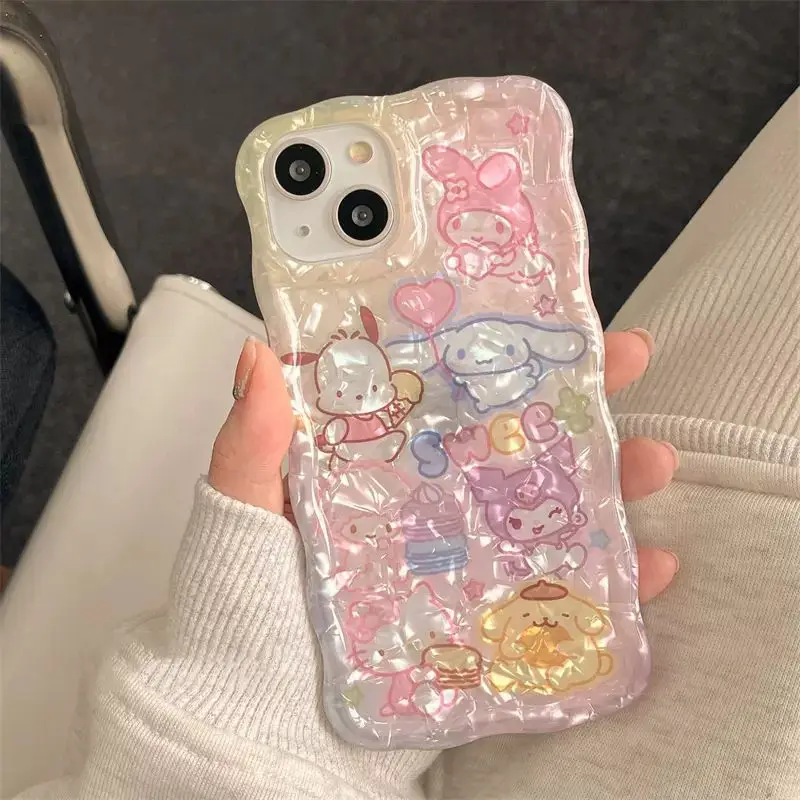 Pachacco Kawaii чехол для телефона Anime Sanrio Cinnamoroll Kuromi Cute Iphone14Promax | 13Pro | 11 бамперов мультяшный милый подарок
Pachacco Kawaii чехол для телефона Anime Sanrio Cinnamoroll Kuromi Cute Iphone14Promax | 13Pro | 11 бамперов мультяшный милый подарок