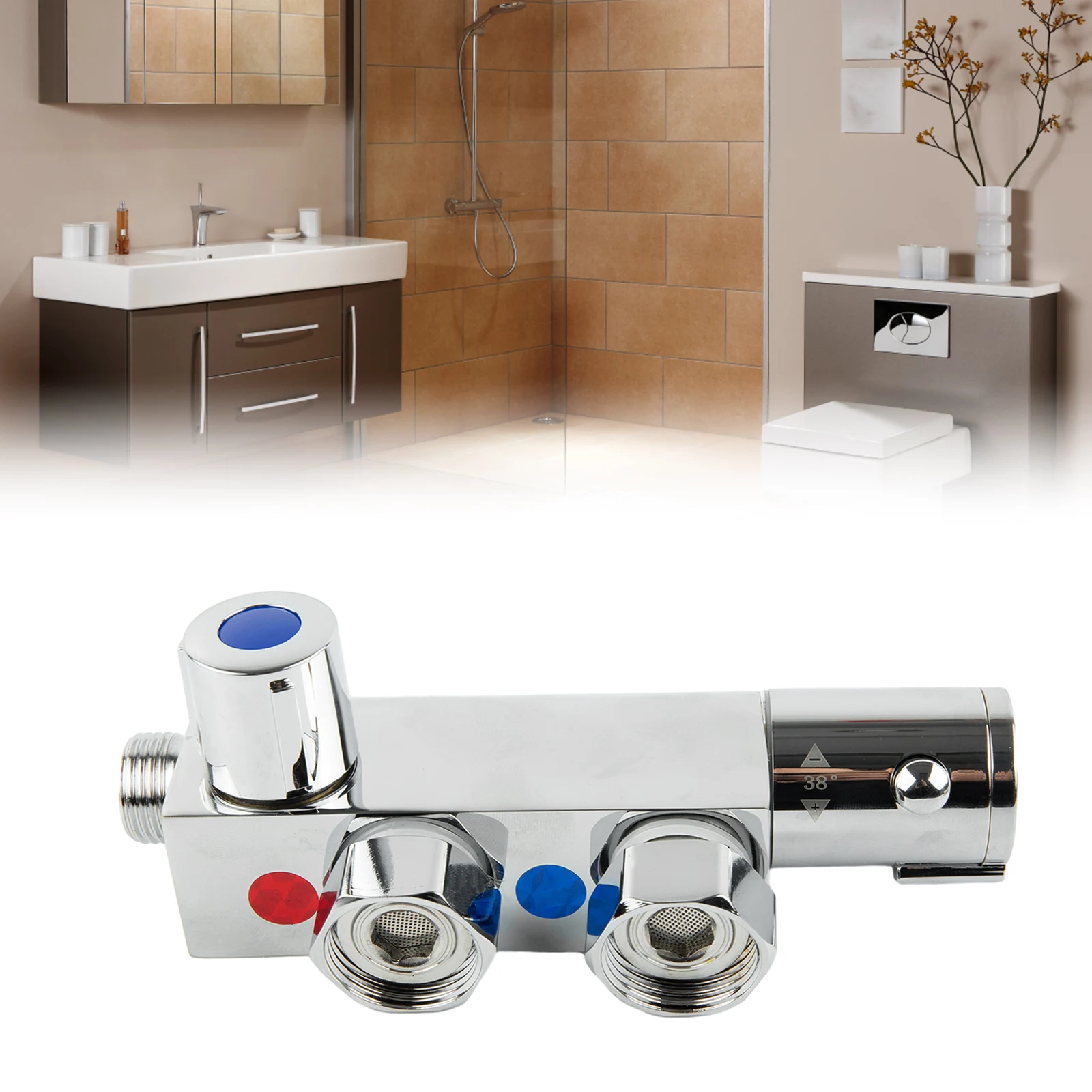 Modern Vertical All Copper Toilet Spray Gun Cold And Hot Regulating Thermostatic Valve Thermostatic Shower Mixer Valve Suitable
Modern Vertical All Copper Toilet Spray Gun Cold And Hot Regulating Thermostatic Valve Thermostatic Shower Mixer Valve Suitable