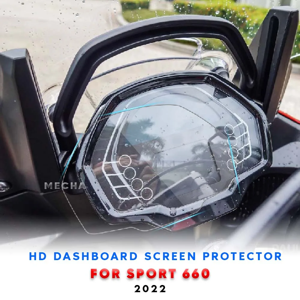 

Motorcycle Scratch Cluster Screen Dashboard Protection Instrument Film For Tiger Sport 660 2022 Sport660