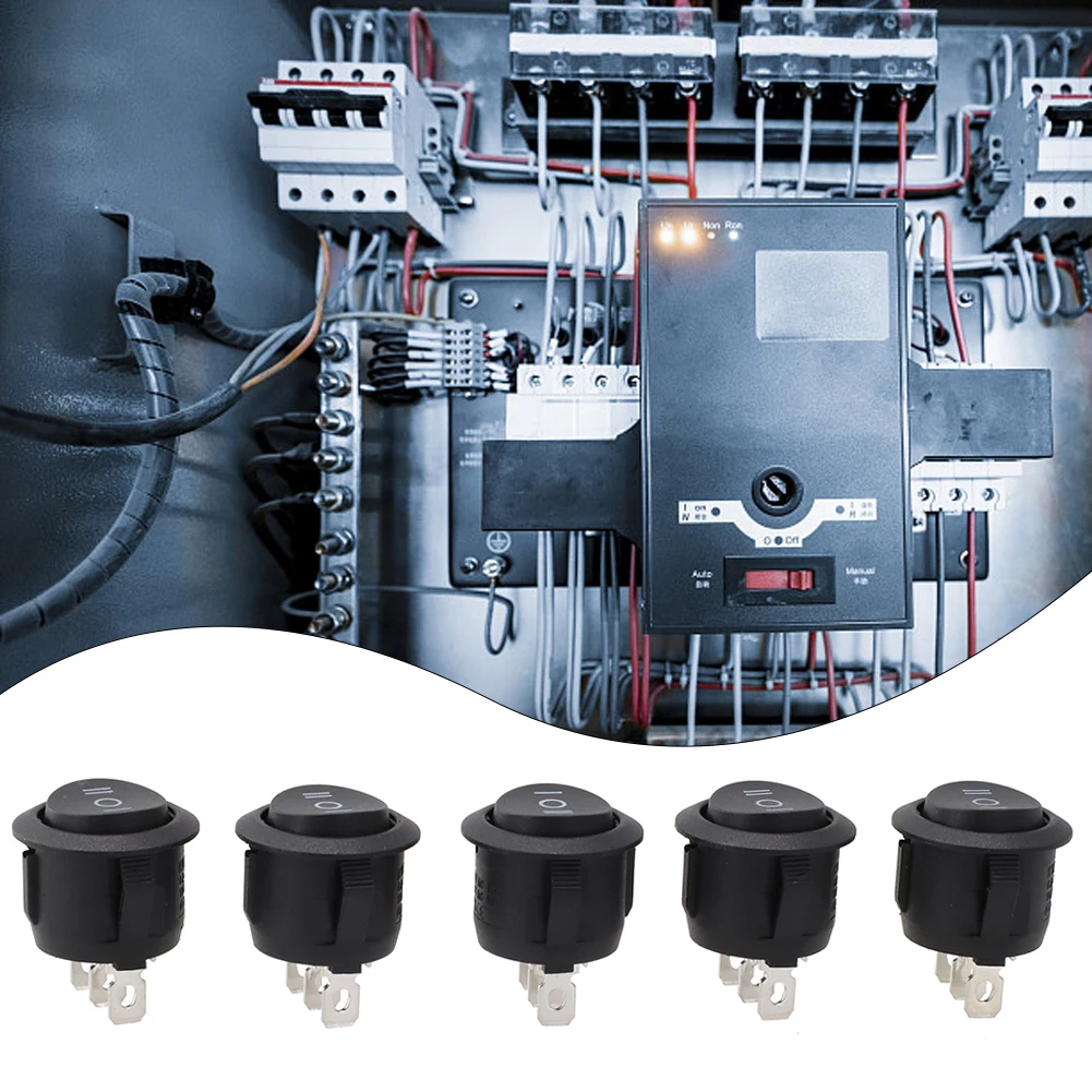 Switch Rocker Switch Polyamide Rocker Switch SPDT 2 Toggle UL94V-2 Way Dash 20mm 3Pins 5 PCS/Set Car Automotive
Switch Rocker Switch Polyamide Rocker Switch SPDT 2 Toggle UL94V-2 Way Dash 20mm 3Pins 5 PCS/Set Car Automotive
