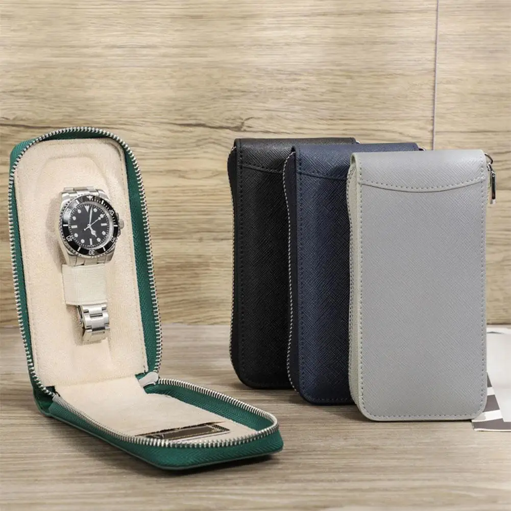 Single Watch Pouch For Traveling Vintage Leather Single Slot Travel Watch Bag Case Storage Portable Watch Holder With Card Slot
Single Watch Pouch For Traveling Vintage Leather Single Slot Travel Watch Bag Case Storage Portable Watch Holder With Card Slot