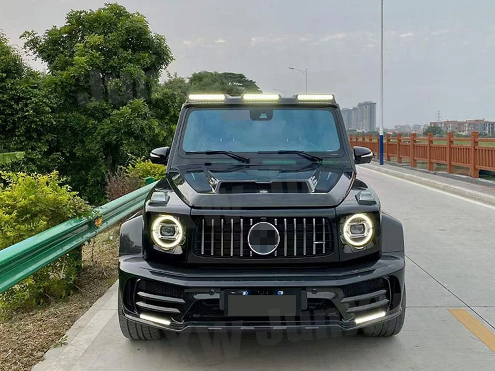 JCHEY Dry Carbon Fiber Body Kits for Benz W464 G350 G500 G63 2019-2024 Front Lip Rear Diffuser Trunk Lip Spoiler Side Skirt JCHEY Dry Carbon Fiber Body Kits for Benz W464 G350 G500 G63 2019-2024 Front Lip Rear Diffuser Trunk Lip Spoiler Side Skirt