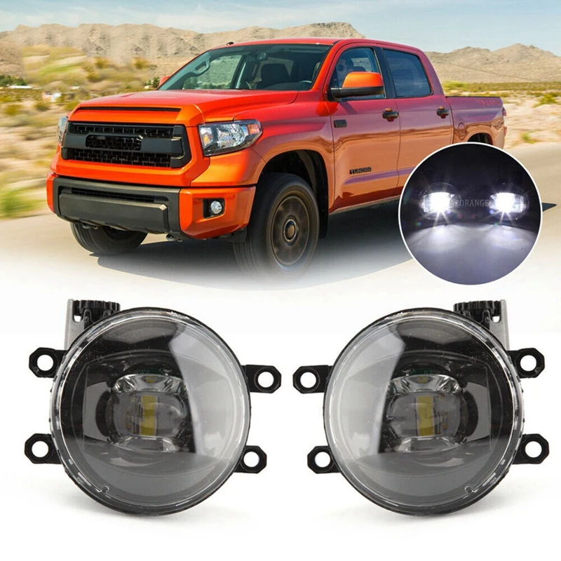 1Pair Car Front Bumper LED Fog Lights Assembly Driving Lamp Foglight For Toyota 4Runner Sienna Tacoma RAV4 Camry
1Pair Car Front Bumper LED Fog Lights Assembly Driving Lamp Foglight For Toyota 4Runner Sienna Tacoma RAV4 Camry