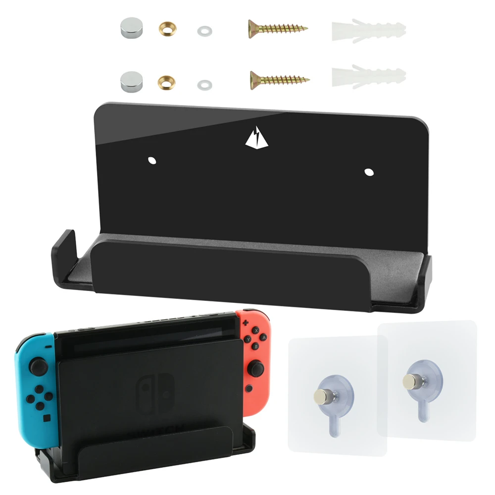 Wall Mount for Switch Dock Floating Holder Station Near TV Shelf Stand Switch OLED Dock Accessories
Wall Mount for Switch Dock Floating Holder Station Near TV Shelf Stand Switch OLED Dock Accessories