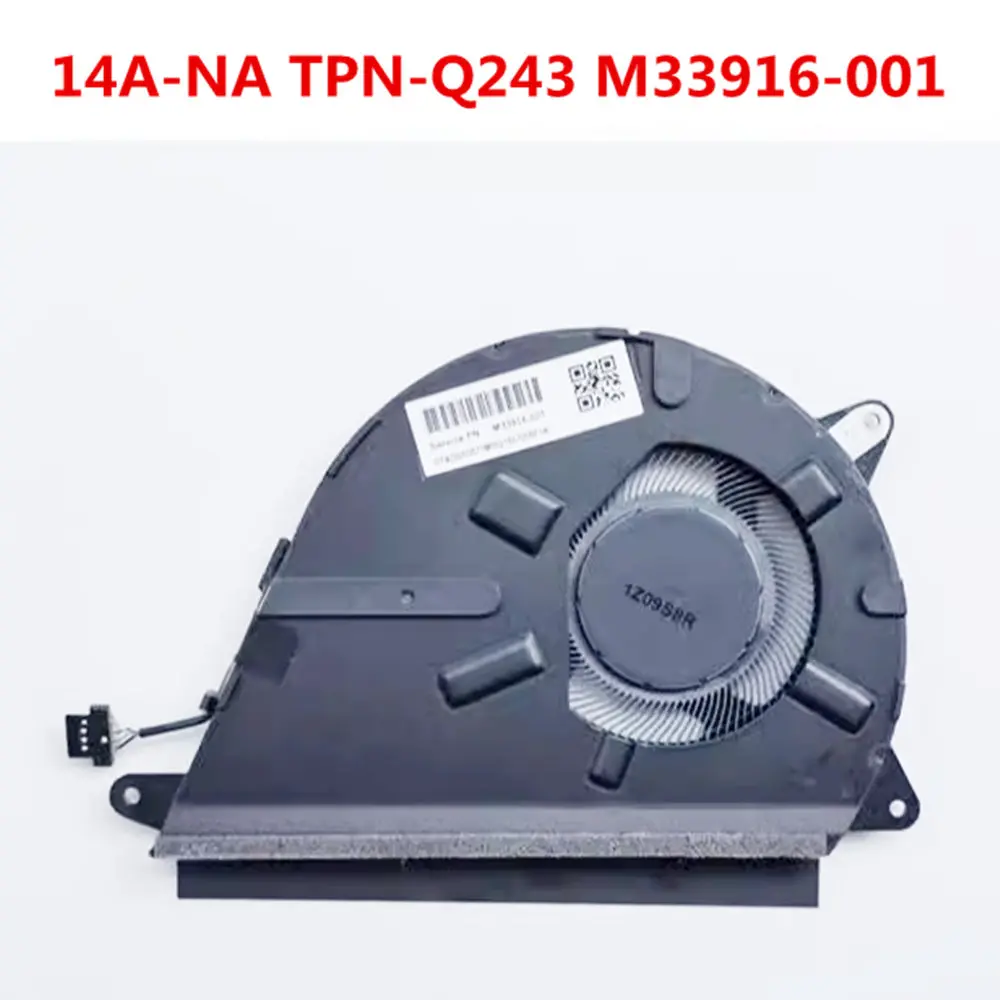 New laptop CPU cooling fan Cooler Notebook PC for HP Chromebook 14A-NA TPN-Q243 M33916-001 New laptop CPU cooling fan Cooler Notebook PC for HP Chromebook 14A-NA TPN-Q243 M33916-001