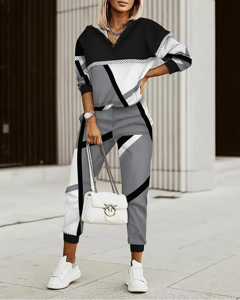 2023 Spring New Women's Casual Suit, Hooded Long-sleeved Sweater + Pants Two-piece Suit
2023 Spring New Women's Casual Suit, Hooded Long-sleeved Sweater + Pants Two-piece Suit