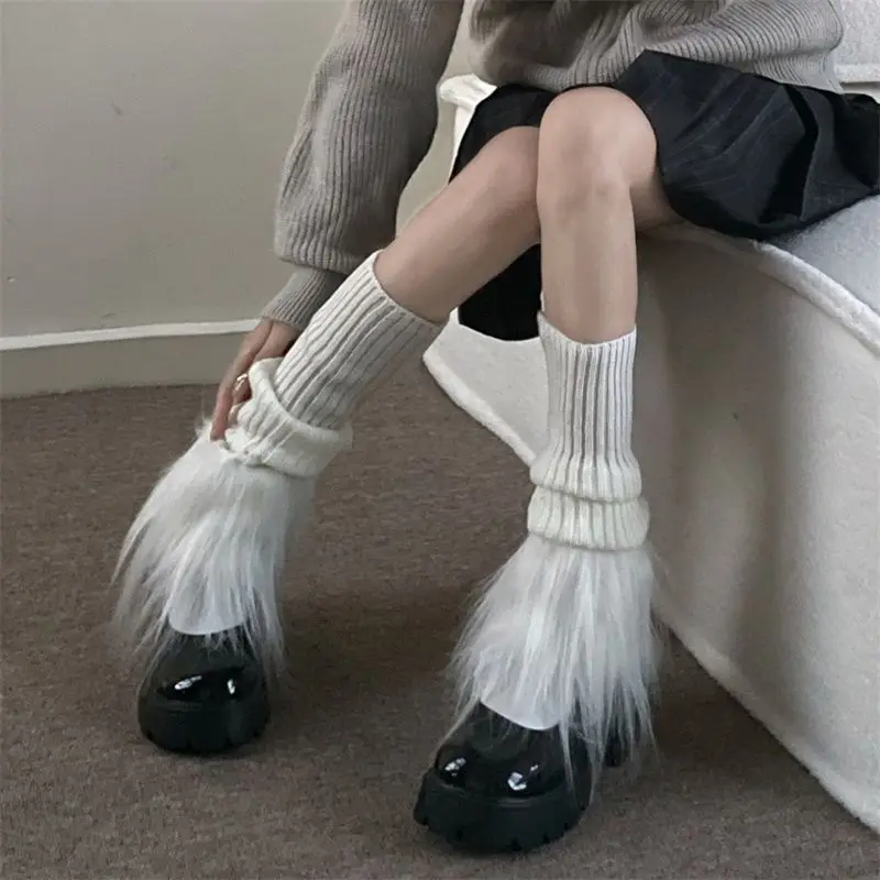 Hand Spliced Woolen Sock Sleeves Knitted Warm and Spicy Girl Millennial Style Y2K Subculture Sock Sleeves Leg Protectors
Hand Spliced Woolen Sock Sleeves Knitted Warm and Spicy Girl Millennial Style Y2K Subculture Sock Sleeves Leg Protectors