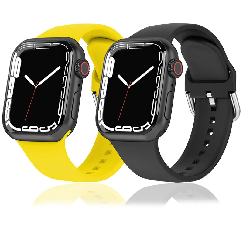 Ремешок силиконовый для Apple Watch Band Ultra 2/Ultra SE Series 9/8/7/6/5/4/3/браслеты iwatch 40 мм 41 мм 42 мм 44 мм 45 мм 49 мм ленты
Ремешок силиконовый для Apple Watch Band Ultra 2/Ultra SE Series 9/8/7/6/5/4/3/браслеты iwatch 40 мм 41 мм 42 мм 44 мм 45 мм 49 мм ленты