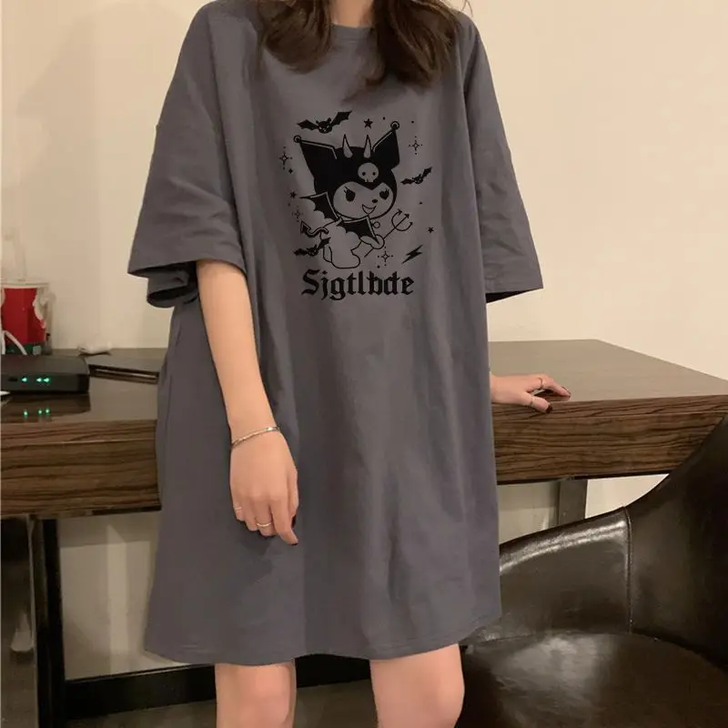 Sanrio Kawaii Kuromi аниме мультфильм милые девушки Модная универсальная Свободная Повседневная Удобная красивая Домашняя одежда с круглым вырезом
Sanrio Kawaii Kuromi аниме мультфильм милые девушки Модная универсальная Свободная Повседневная Удобная красивая Домашняя одежда с круглым вырезом