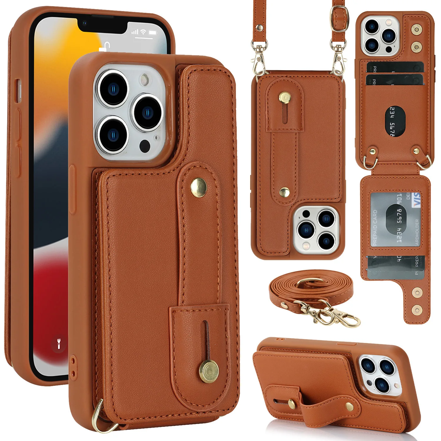 Wallet Shoulder Strap Phone Case for iPhone 15 14 13 12 11 Pro Max XS XR X 15 Plus Lady Leather Card Pocket Lanyard Back Cover
Wallet Shoulder Strap Phone Case for iPhone 15 14 13 12 11 Pro Max XS XR X 15 Plus Lady Leather Card Pocket Lanyard Back Cover