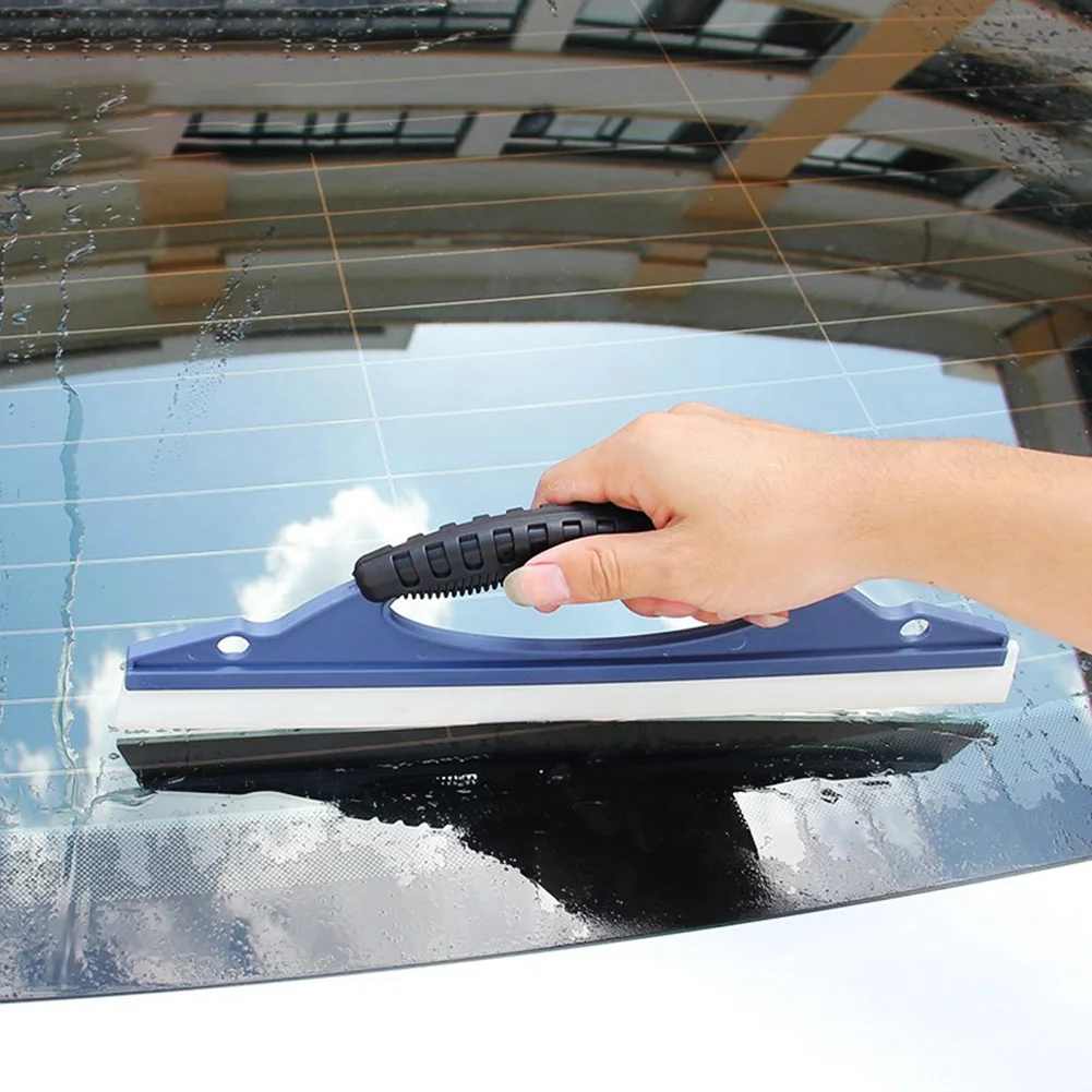 Bule Flexible Soft Silicone Wiper Window Cleaning Glass Scraper Silicone Handy Squeegee Car Blade Clean Scraping Film Scraper
Bule Flexible Soft Silicone Wiper Window Cleaning Glass Scraper Silicone Handy Squeegee Car Blade Clean Scraping Film Scraper