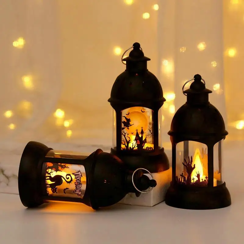 Halloween Lanterns Haunted House Led Scary Scene Lights Spooky Lanterns Candle Lantern Halloween Decor Home Room Door Party
Halloween Lanterns Haunted House Led Scary Scene Lights Spooky Lanterns Candle Lantern Halloween Decor Home Room Door Party