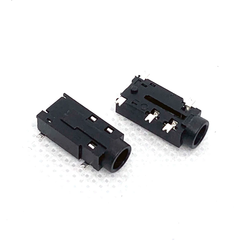 100pcs 3.5mm Audio Jack PJ-3501-5P Horizontal 5Pin SMD Mounting Base Single Column Headphone Connector A set of Switches
100pcs 3.5mm Audio Jack PJ-3501-5P Horizontal 5Pin SMD Mounting Base Single Column Headphone Connector A set of Switches