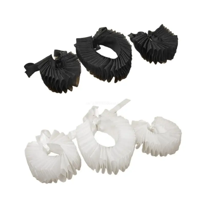 Collar and Cuff Set Victorian Costume Halloween Cosplay Costume Accessories Wrist Cuffs Ruffled Neck Collar Dropship
Collar and Cuff Set Victorian Costume Halloween Cosplay Costume Accessories Wrist Cuffs Ruffled Neck Collar Dropship