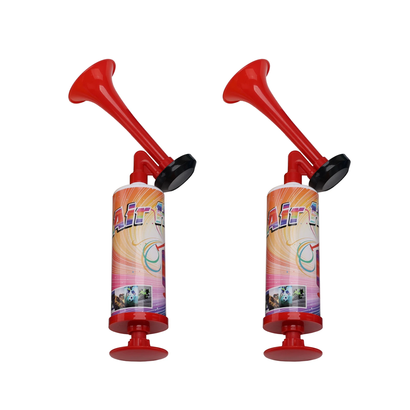 FARBIN 2/5Pcs Super Horn Hand Pump Air Horn Cheerleading Soccer Ball Sports Party Fans Horn Plastic Trumpet Hand Push Air Horn
FARBIN 2/5Pcs Super Horn Hand Pump Air Horn Cheerleading Soccer Ball Sports Party Fans Horn Plastic Trumpet Hand Push Air Horn