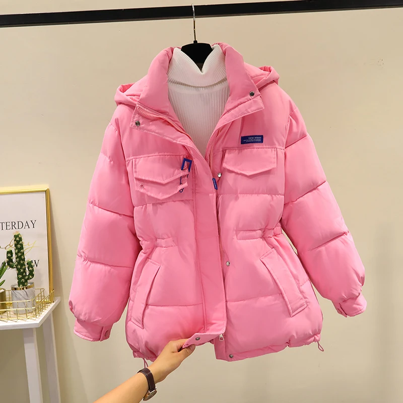 2023 New Winter Down Cotton Jacket Women Zipper Loose Padded Coat Female Solid Thickening Warm Hooded Parkas Jackets
2023 New Winter Down Cotton Jacket Women Zipper Loose Padded Coat Female Solid Thickening Warm Hooded Parkas Jackets
