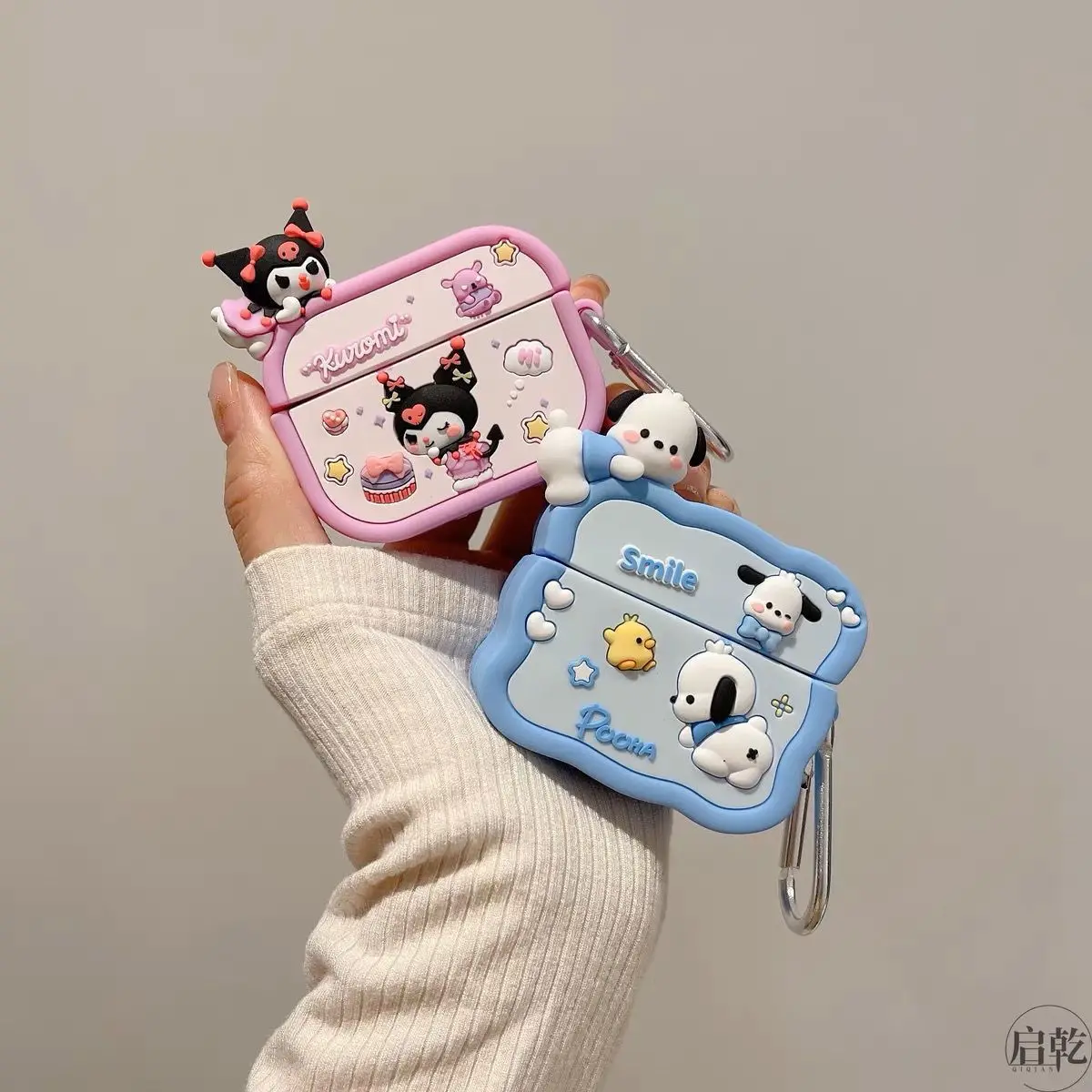 Anime Kawaii Sanrio Kuromi Pachacco Cartoon Airpodspro Protective Cover Bluetooth Headphone Case Soft Suitable for Airpods1-3
Anime Kawaii Sanrio Kuromi Pachacco Cartoon Airpodspro Protective Cover Bluetooth Headphone Case Soft Suitable for Airpods1-3