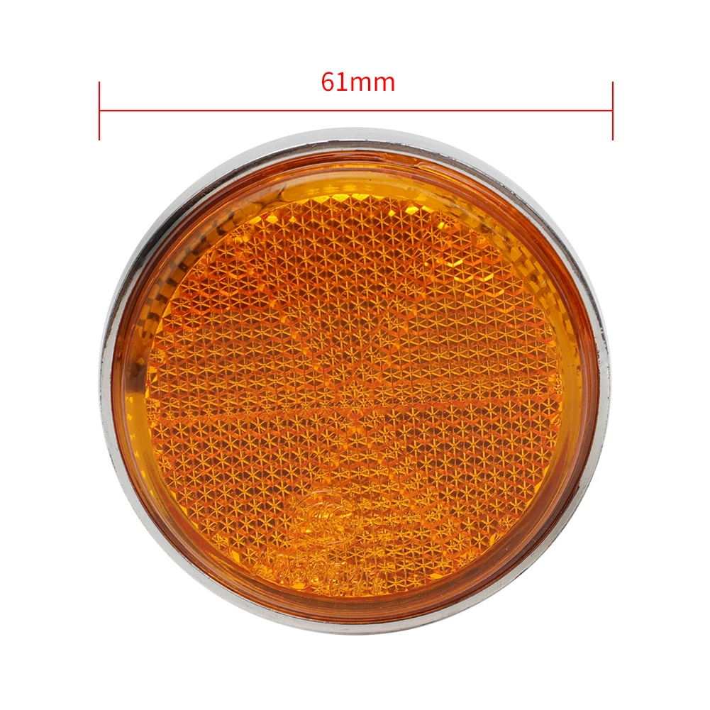 Motorcycle Front Fork Cover Reflective Reflector Amber For Honda CB100 CB175 CA175 SL125 S90Z CB250 CB350 S110 33741-315-000
Motorcycle Front Fork Cover Reflective Reflector Amber For Honda CB100 CB175 CA175 SL125 S90Z CB250 CB350 S110 33741-315-000