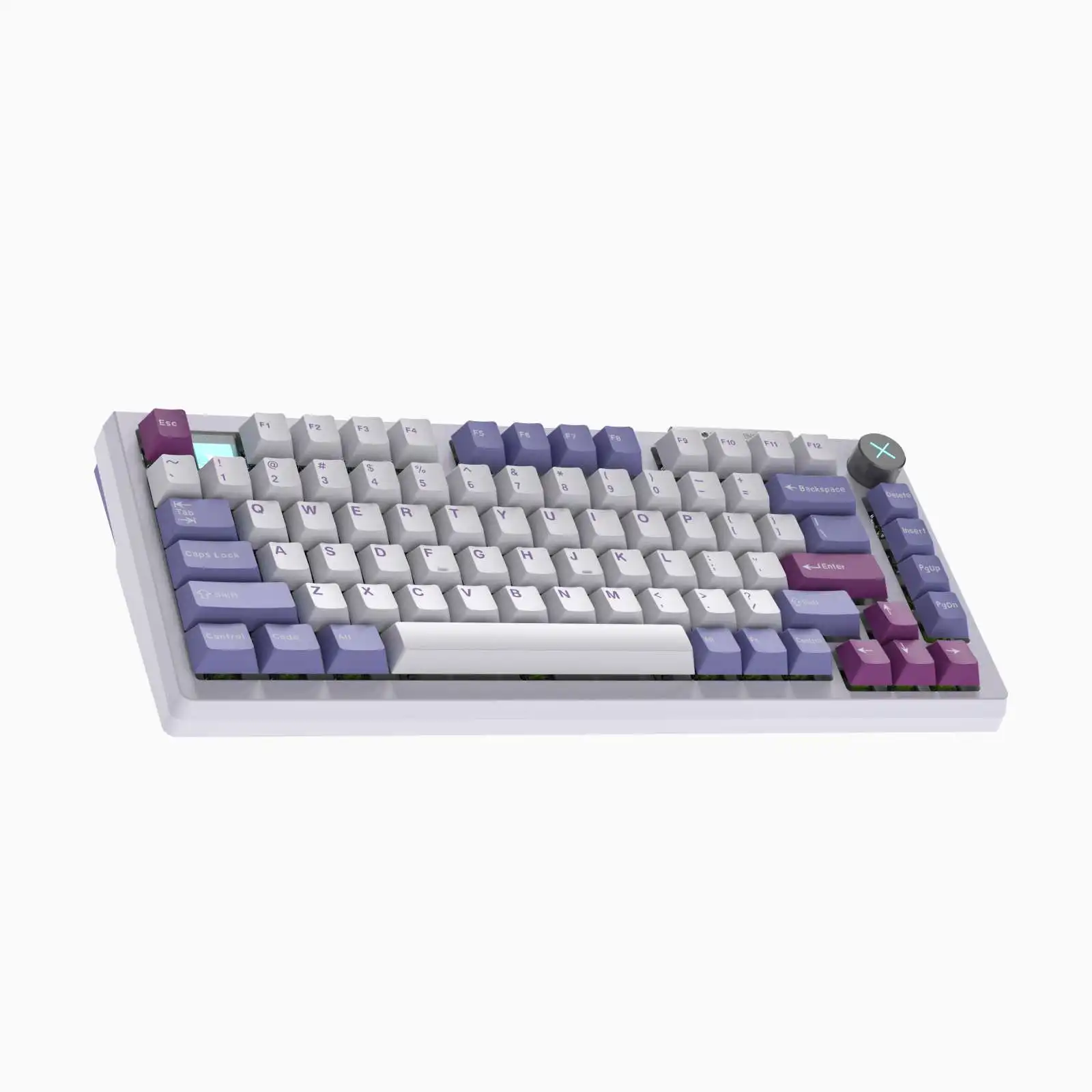 Darmoshark TOP75 81-Keys Tri-mode Mechanical Gaming Keyboard Hot Swappable TTC Fly Shark Shaft PBT Keycaps Cherry Profile RGB
Darmoshark TOP75 81-Keys Tri-mode Mechanical Gaming Keyboard Hot Swappable TTC Fly Shark Shaft PBT Keycaps Cherry Profile RGB