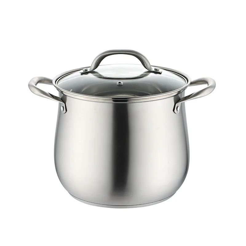 Household 304 Stainless Steel Soup Pot, Extra-high with Double Bottom and Thick Stew Pot Cookware Kitchen Pots Hot Pot
Household 304 Stainless Steel Soup Pot, Extra-high with Double Bottom and Thick Stew Pot Cookware Kitchen Pots Hot Pot