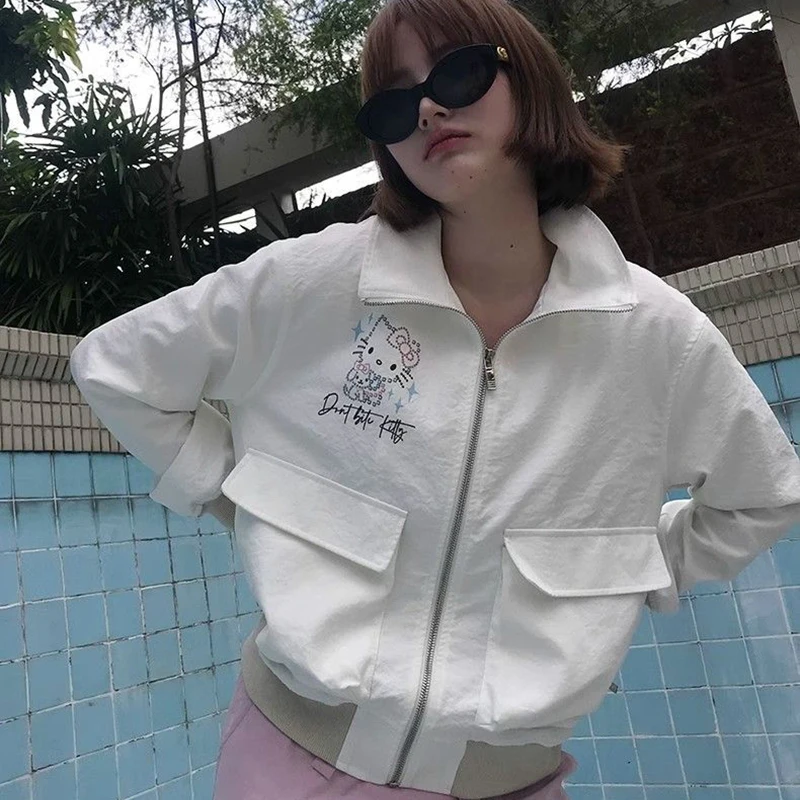 New 2023 Kawaii Sanrio Printed Short Jacket Hello Kittys Accessories Cute Beauty Cartoon Anime Loose Jacket Coat Toys for Girls
New 2023 Kawaii Sanrio Printed Short Jacket Hello Kittys Accessories Cute Beauty Cartoon Anime Loose Jacket Coat Toys for Girls