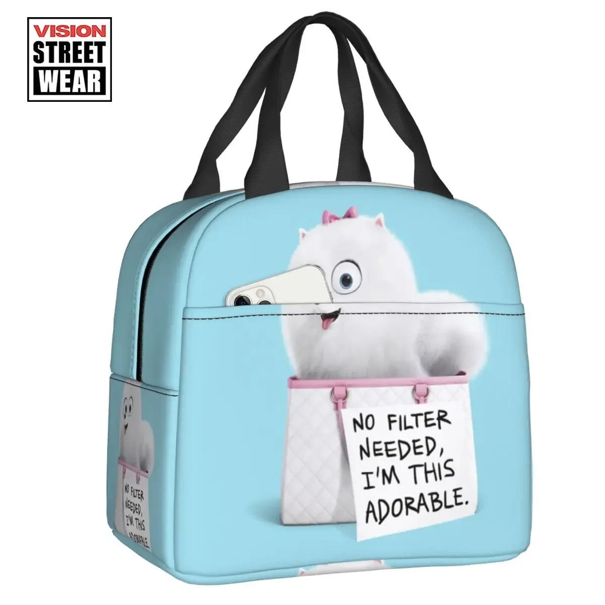 2023 New Cute Pomeranian Dog Insulated Lunch Bag For Camping Travel Animated Film Resuable Cooler Thermal Lunch Box Children
2023 New Cute Pomeranian Dog Insulated Lunch Bag For Camping Travel Animated Film Resuable Cooler Thermal Lunch Box Children
