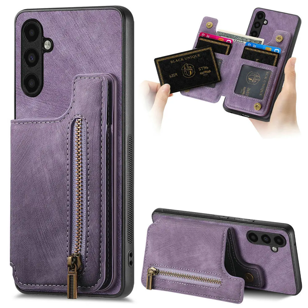 

A55 A35 A 15 5G 4G 2024 Flip Case Magnetic Card Wallet Etui for Samsung Galaxy A05S Luxury Cover Phone A55 35 55 A15 A05 S Funda