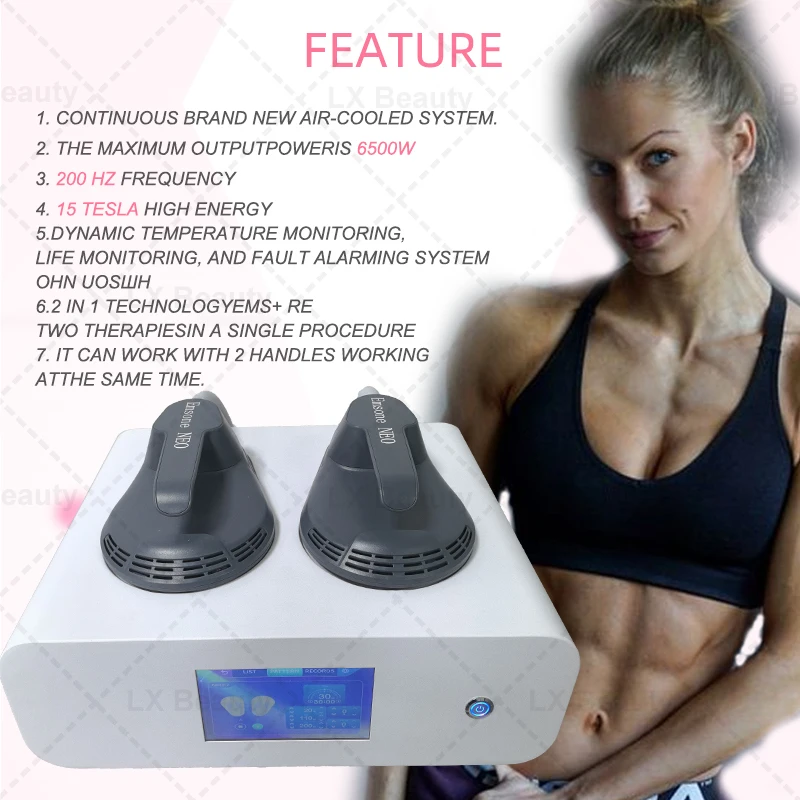 Latest Ems muscle sculpt machine High Frequency Body Slimming Machine Emsone NEO Muscle Stimulator Fat Burning for Beauty Salon
Latest Ems muscle sculpt machine High Frequency Body Slimming Machine Emsone NEO Muscle Stimulator Fat Burning for Beauty Salon