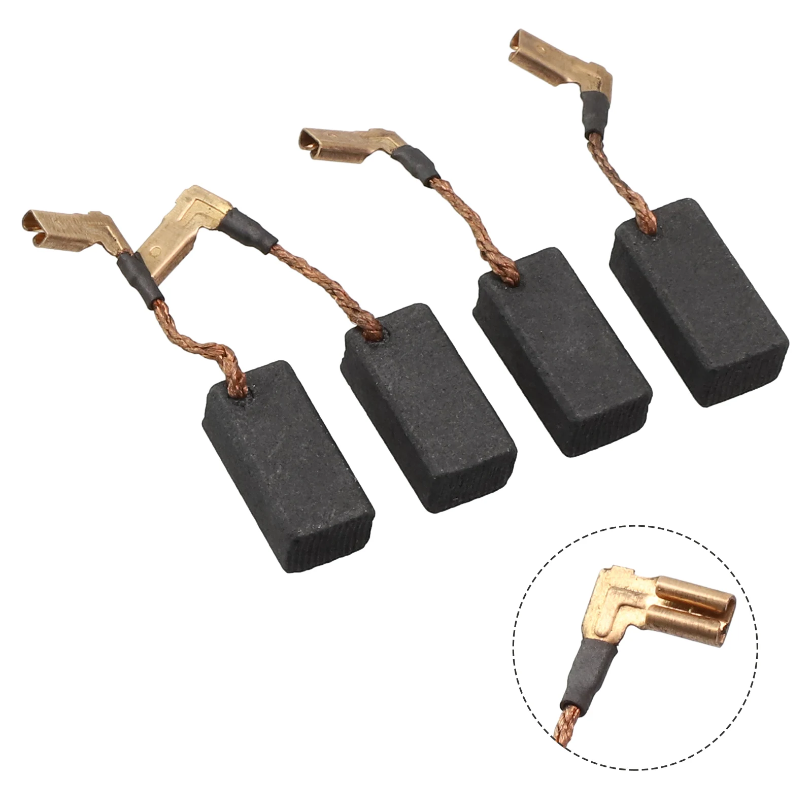 Прочные карбоновые щетки для мотоциклов DWE4011, DWE4120, DWE4120N, DeW Alt P/N, щетки для двигателя N097696
Прочные карбоновые щетки для мотоциклов DWE4011, DWE4120, DWE4120N, DeW Alt P/N, щетки для двигателя N097696