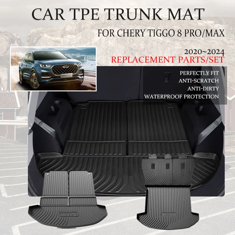 Car Rear Trunk Mats For Chery Tiggo 8 Pro Max 2020 2021 2022 2023 2024 Waterproof Boot Carpets TPE Storage Pads Auto Accessories
Car Rear Trunk Mats For Chery Tiggo 8 Pro Max 2020 2021 2022 2023 2024 Waterproof Boot Carpets TPE Storage Pads Auto Accessories