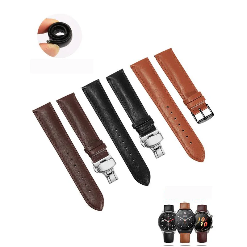Ремешок из натуральной кожи для Xiaomi Watch S1, сверхмягкий спортивный браслет для Amazfit GTR/3pro/GTS/2E, цвет 2 поколения, черный коричневый
Ремешок из натуральной кожи для Xiaomi Watch S1, сверхмягкий спортивный браслет для Amazfit GTR/3pro/GTS/2E, цвет 2 поколения, черный коричневый