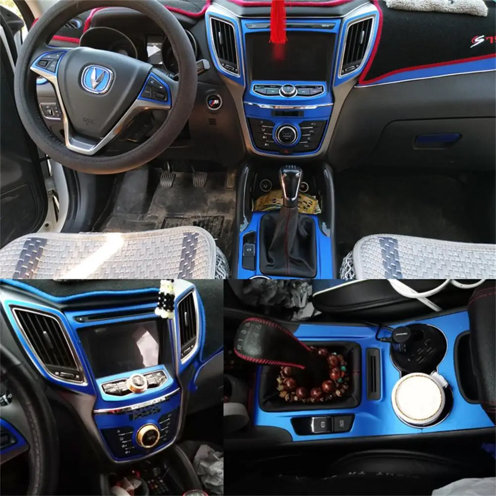 3D/5D Carbon Fiber Car Interior Center Console Cover Color Change Molding Sticker Decals For Changan CS75 2014-2017
3D/5D Carbon Fiber Car Interior Center Console Cover Color Change Molding Sticker Decals For Changan CS75 2014-2017