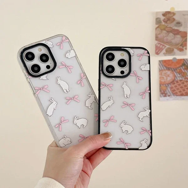 2.0 Version Acrylic Upgrade Border Rabbit Bowknot Phone Case Cover for IPhone 11 12 13 14 15 Pro Max Case for IPhone 15 Pro Max
2.0 Version Acrylic Upgrade Border Rabbit Bowknot Phone Case Cover for IPhone 11 12 13 14 15 Pro Max Case for IPhone 15 Pro Max