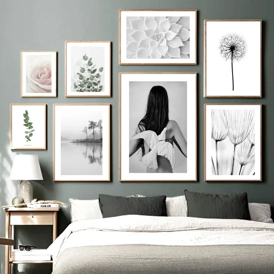 Настенная Картина на холсте с изображением розы одуванчика Тихая Озерная девушка скандинавские постеры и принты настенные картины для декора гостиной 
Настенная Картина на холсте с изображением розы одуванчика Тихая Озерная девушка скандинавские постеры и принты настенные картины для декора гостиной