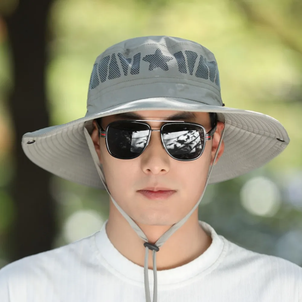 Quick Drying Boonie Hat Fashion Sunscreen and Shading Anti-UV Fisherman's Hat Adjustable Protect Neck Sunscreen Hat Unisex
Quick Drying Boonie Hat Fashion Sunscreen and Shading Anti-UV Fisherman's Hat Adjustable Protect Neck Sunscreen Hat Unisex