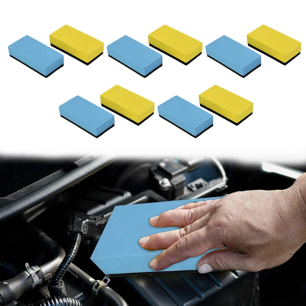 10Pcs Car Ceramic Coating Sponge Glass Nano Wax Coat Applicator Polishing Pads Automotive Polishing Sponge Cleaning Detail Tools
10Pcs Car Ceramic Coating Sponge Glass Nano Wax Coat Applicator Polishing Pads Automotive Polishing Sponge Cleaning Detail Tools