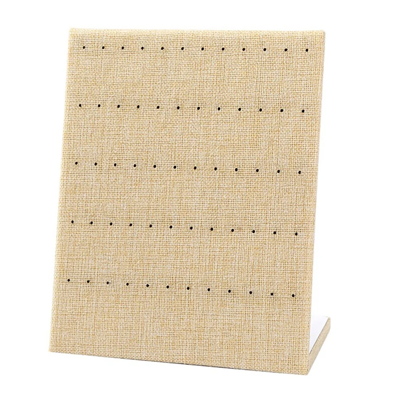 60 Holes Earring Jewelry Display Holder Rack Stand Showcase Organizer Multi-Layer Stud Earrings Storage Rack Storage
60 Holes Earring Jewelry Display Holder Rack Stand Showcase Organizer Multi-Layer Stud Earrings Storage Rack Storage