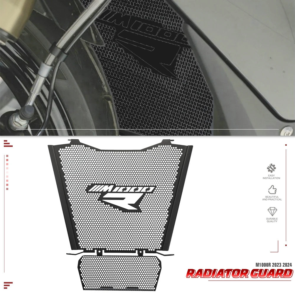 Motorcycle Accessories Radiator Grille Guard Cover And Oil Cooler Guard Set For BMW M1000R M 1000 R M1000 R M 1000R 2023 2024
Motorcycle Accessories Radiator Grille Guard Cover And Oil Cooler Guard Set For BMW M1000R M 1000 R M1000 R M 1000R 2023 2024