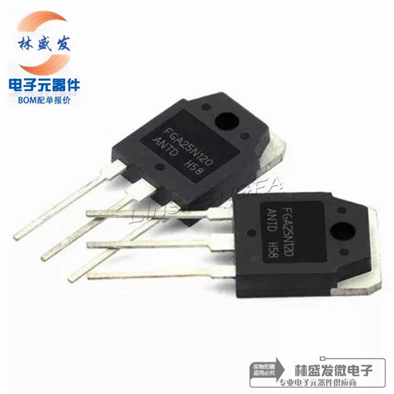 5pcs FGA15N/FGA25N120 H15R/H20R/H25R/H30R1203 H20T/H20R120 H15R/H20R/H25R1202 H20R/H30R1353 H30R1602 Induction Cooker Power Tube
5pcs FGA15N/FGA25N120 H15R/H20R/H25R/H30R1203 H20T/H20R120 H15R/H20R/H25R1202 H20R/H30R1353 H30R1602 Induction Cooker Power Tube