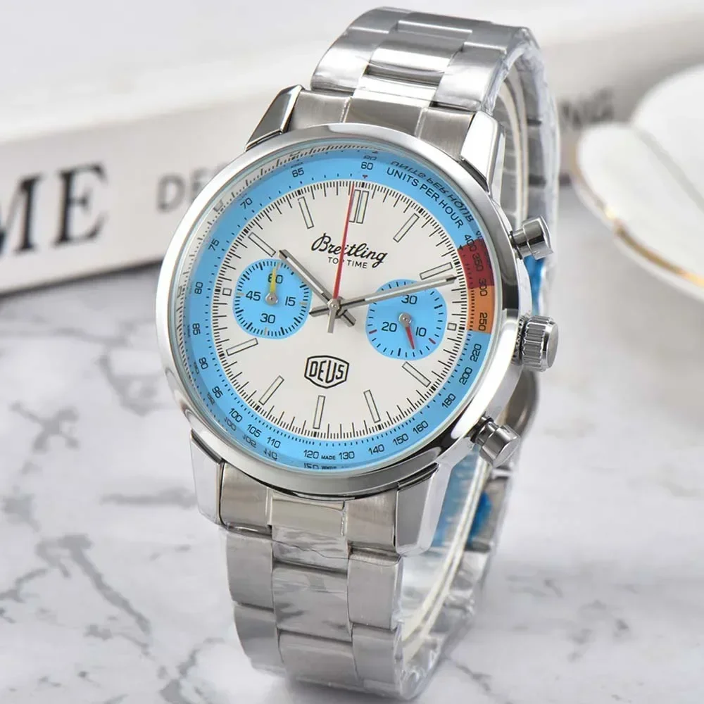 Only Breitling AAA+ Watches for Mens Luxury Multifunction Top Time Style Automatic Date Wristwatch Business Chronograph Clocks
Only Breitling AAA+ Watches for Mens Luxury Multifunction Top Time Style Automatic Date Wristwatch Business Chronograph Clocks