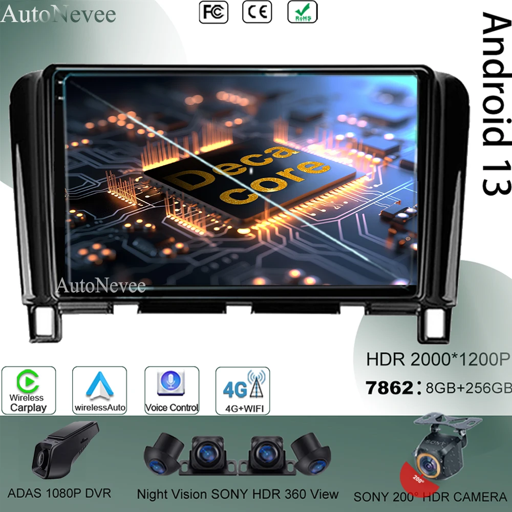Android13 For Nissan Cristallina 4 C26 2010 - 2016 Touchscreen Vehicle Multimedia Stereo High-performance No 2Din Video Auto 5G
Android13 For Nissan Cristallina 4 C26 2010 - 2016 Touchscreen Vehicle Multimedia Stereo High-performance No 2Din Video Auto 5G